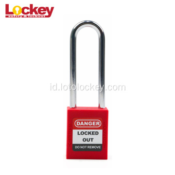 Keamanan Tinggi 76mm Safety Padlock Candados LOTO